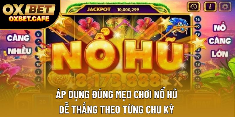 Áp dụng đúng mẹo chơi nổ hũ dễ thắng theo từng chu kỳ Áp dụng đúng mẹo chơi nổ hũ dễ thắng theo từng chu kỳ